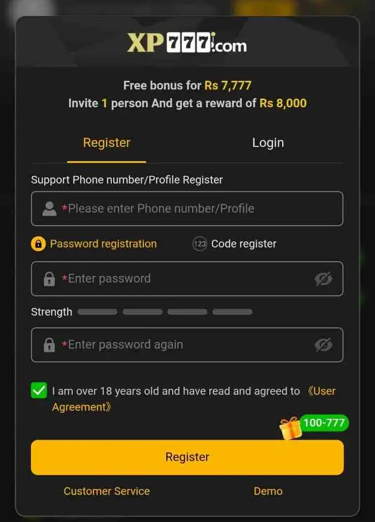 xp777-game-login